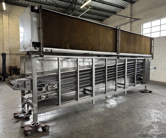 Cooling conveyor, Type KT 3S 6000/1000 GEA-CFS Koelband, Type KT 3S 6000/1000