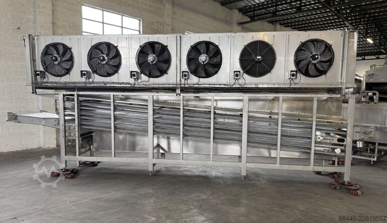 Cooling conveyor, Type KT 3S 6000/1000 GEA-CFS Koelband, Type KT 3S 6000/1000