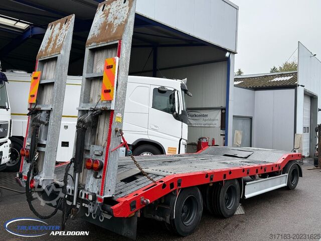 Low loader DAM Machine Transporter Laadrampen, BPW