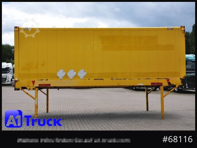 Swap body with box structure KRONE WB 7,45 Koffer, BDF Wechselbrücke 2560mm