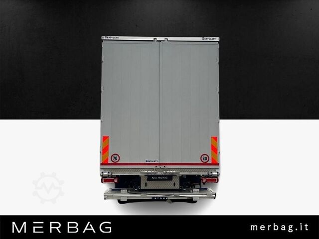 Flatbed truck with tarp Mercedes-Benz ACTROS