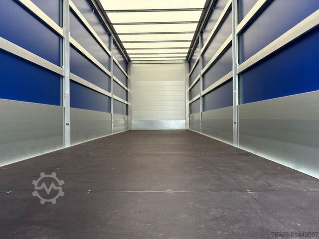 Flatbed truck with tarp Mercedes-Benz ACTROS