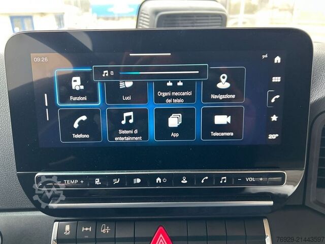 Flatbed truck with tarp Mercedes-Benz ACTROS