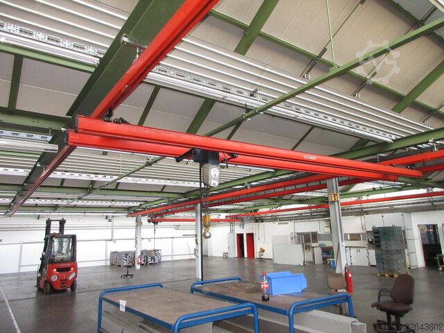 Portalkran Brückenkran Hallenkran Kran Demag Kranhimmel KBK 1000KG Kran KBK 2 II KBK2 11x7m 500Kg PK Kettenzug