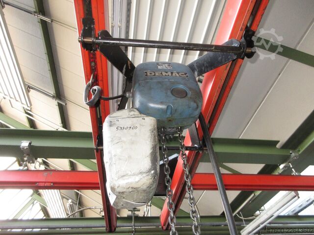 Portalkran Brückenkran Hallenkran Kran Demag Kranhimmel KBK 1000KG Kran KBK 2 II KBK2 11x7m 500Kg PK Kettenzug
