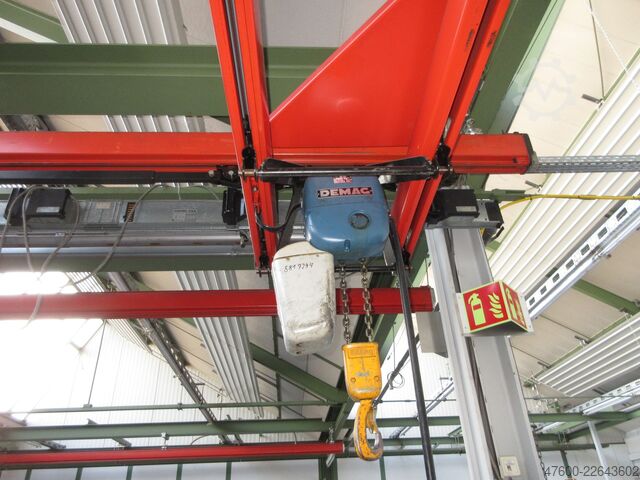 Portalkran Brückenkran Hallenkran Kran Demag Kranhimmel KBK 1000KG Kran KBK 2 II KBK2 11x7m 500Kg PK Kettenzug