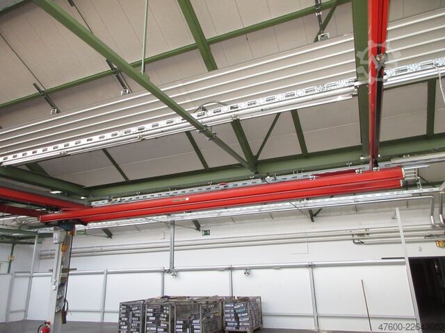 Portalkran Brückenkran Hallenkran Kran Demag Kranhimmel KBK 1000KG Kran KBK 2 II KBK2 11x7m 500Kg PK Kettenzug