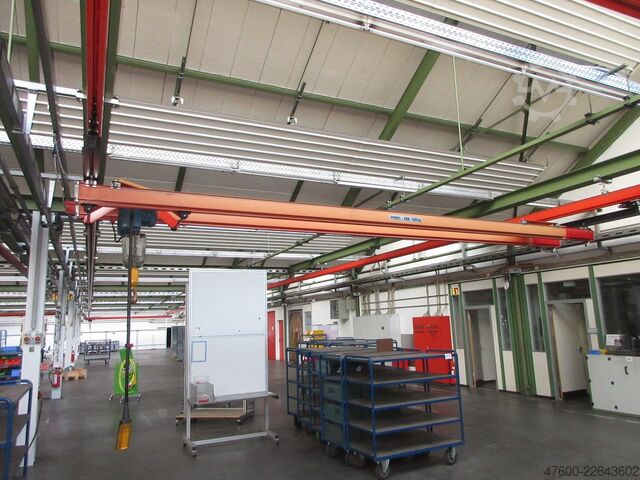 Portalkran Brückenkran Hallenkran Kran Demag Kranhimmel KBK 1000KG Kran KBK 2 II KBK2 11x7m 500Kg PK Kettenzug