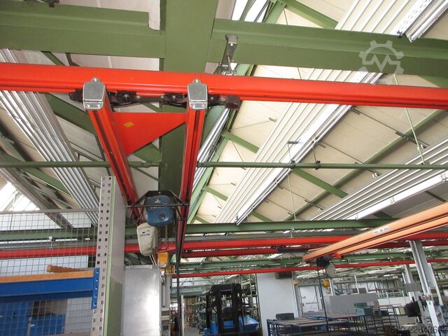 Portalkran Brückenkran Hallenkran Kran Demag Kranhimmel KBK 1000KG Kran KBK 2 II KBK2 11x7m 500Kg PK Kettenzug