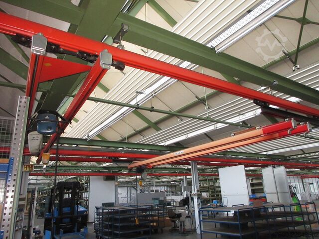 Portalkran Brückenkran Hallenkran Kran Demag Kranhimmel KBK 1000KG Kran KBK 2 II KBK2 11x7m 500Kg PK Kettenzug