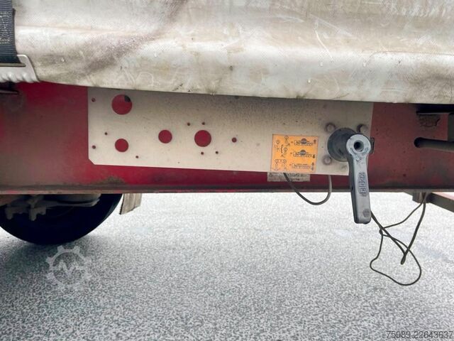 Schiebeplanen Fruehauf 3 Axles  DISC BRAKES