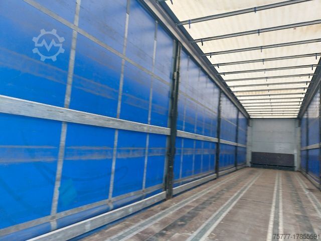 Open semitrailer with tarp KRONE SD Paper Liner-BPW-Alu-Edscha