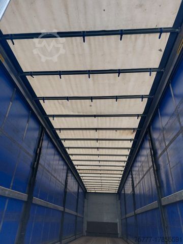 Open semitrailer with tarp KRONE SD Paper Liner-BPW-Alu-Edscha