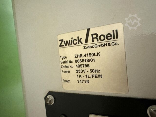 Härteprüfgerät ZwickRoell ZHR.4150 LK