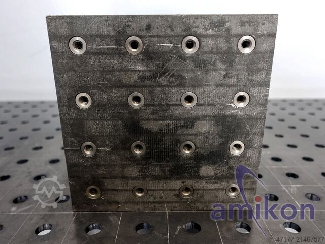 Clamping cube 200 mm vibration shaker BAT Magnesium Shaker Fixture Cube