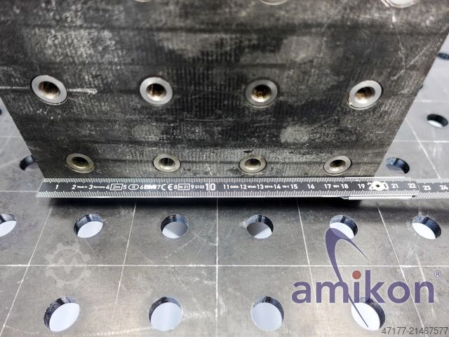 Clamping cube 200 mm vibration shaker BAT Magnesium Shaker Fixture Cube