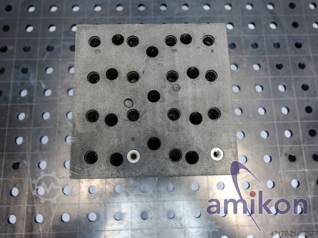 Clamping cube 200 mm vibration shaker BAT Magnesium Shaker Fixture Cube