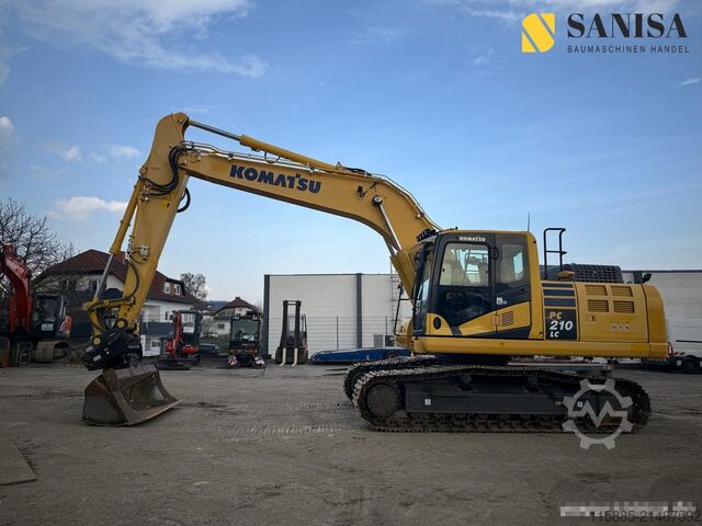 Chain excavator Komatsu PC 210 LC-11/OilQuick 70-55/2xLöffel/ZSA
