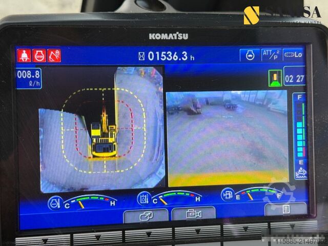 Chain excavator Komatsu PC 210 LC-11/OilQuick 70-55/2xLöffel/ZSA