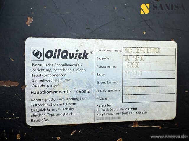 Chain excavator Komatsu PC 210 LC-11/OilQuick 70-55/2xLöffel/ZSA