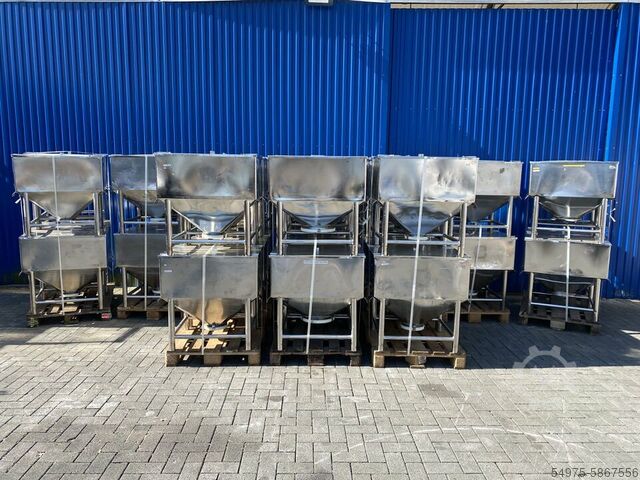Stainless steel containers / transport containers 10530