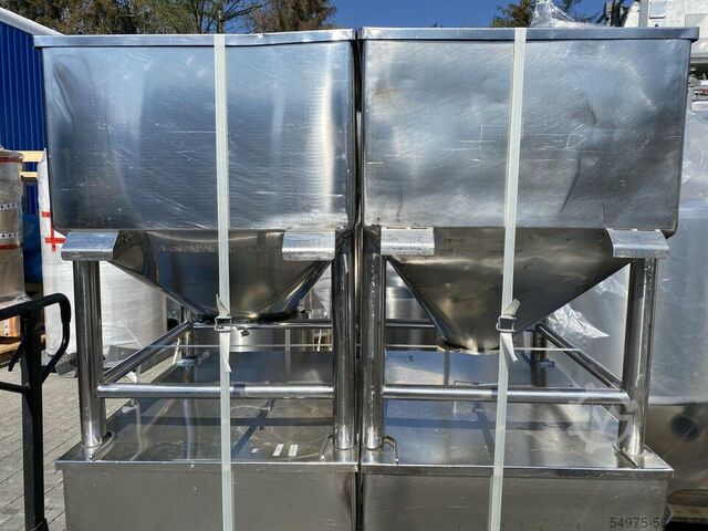 Stainless steel containers / transport containers 10530