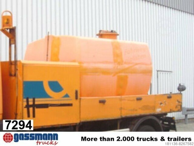 Road sweeper Spülaufbau DA22, 5.000 ltr. Tank mit Pumpe
