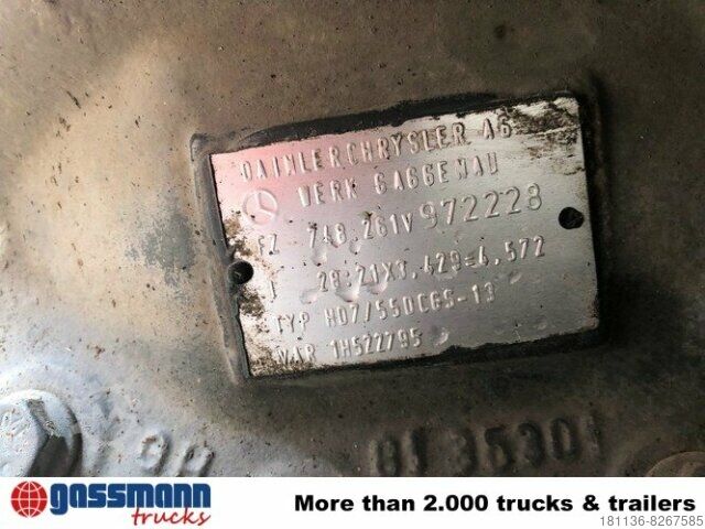 Landmaschine Mercedes-Benz 2x Hinterachse 13t für Actros 2644 6x4