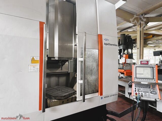 5 axes simultaneous machining center MIKRON UCP800 Duro