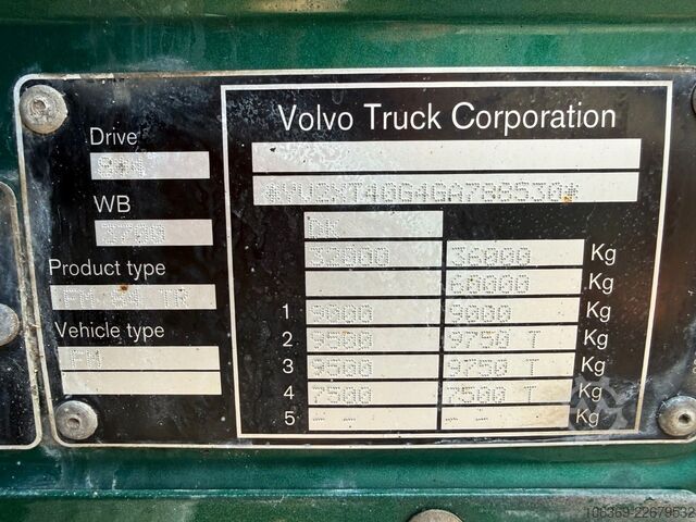 Kipper LKW VOLVO FM 500 8x4*4 Nopa Kipper / Tipper Euro 6