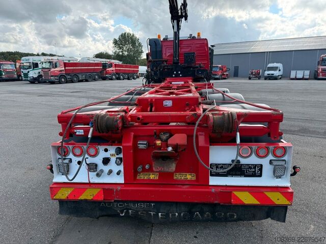 Autokran VOLVO FM500 8x2 Pusher Tridem Crane Hiab 099 B3 Radio