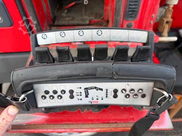 Autokran VOLVO FM500 8x2 Pusher Tridem Crane Hiab 099 B3 Radio