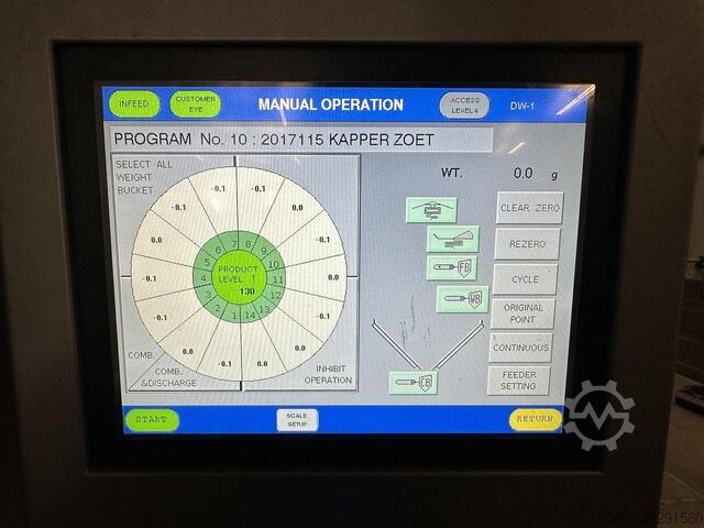 2009 Vollständige Yamato-Audion Wiege- und Verpackungslinie, ADW-314SW Full Yamato-Audion weighing and packaging line, ADW-314SW