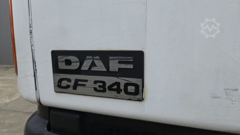 Tipper DAF 85 CF 340 (EURO 2 / MANUAL PUMP / STEEL SUSP. /...