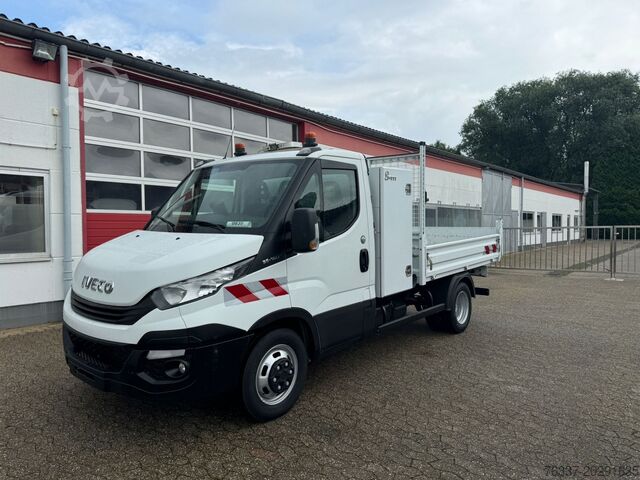 Transporter with tipper Iveco Daily 35C16 Kipper 3 Sitze Klima EURO 6