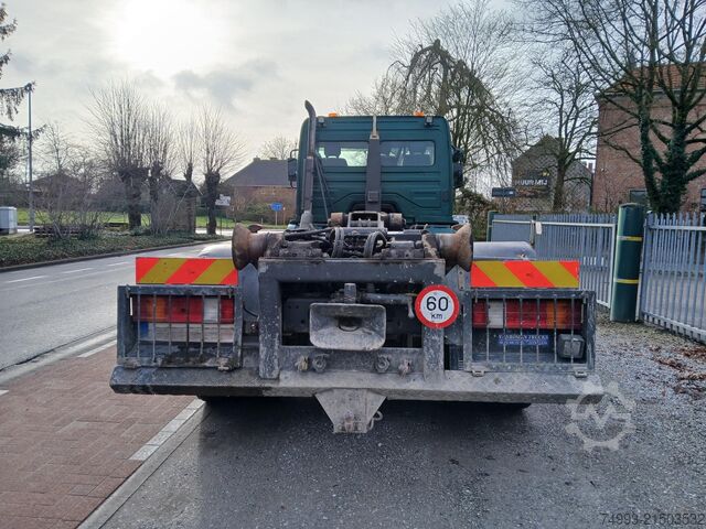 Roll-off tipper truck Mercedes Atego met containersysteem