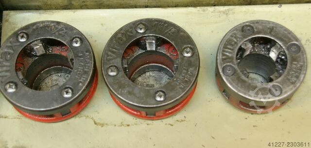 Set of cutting dies 1 1/4 "inch Virax Typ 62