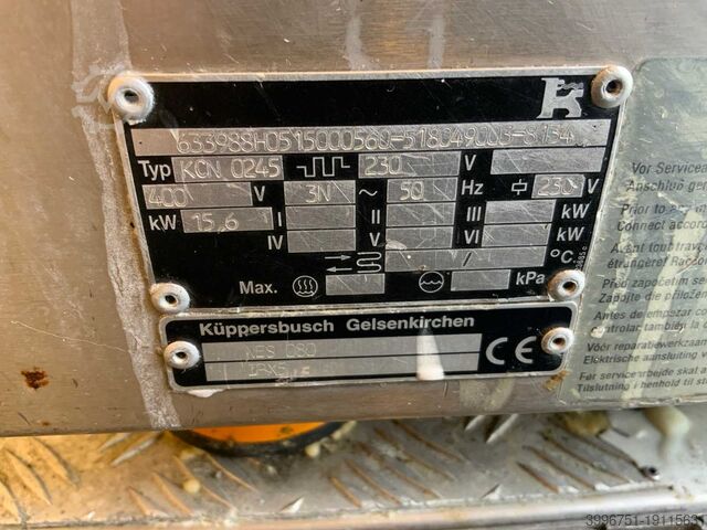 Cooking kettle Kuppersbusch KON0245 Kookketel met roerwerk 2015