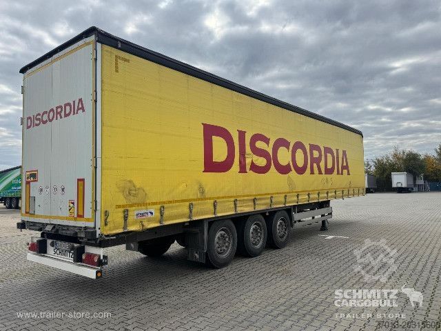 Open semitrailer with tarp Schmitz Cargobull Curtainsider Standard