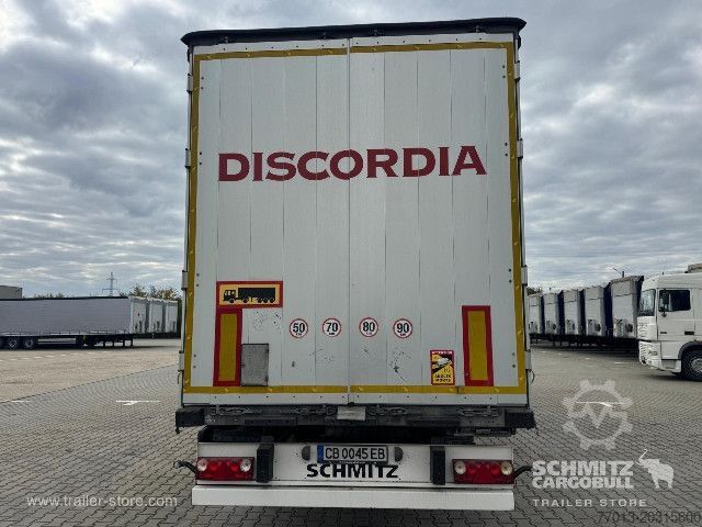Open semitrailer with tarp Schmitz Cargobull Curtainsider Standard