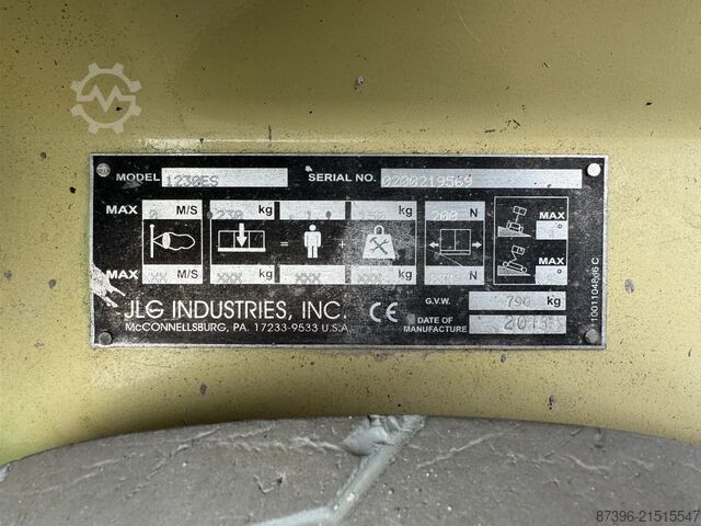 Teleskopbühne JLG 1230ES Hoogwerker Masthoogwerker