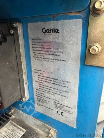 Scissor lift Genie GS2669DC Hoogwerker Schaarhoogwerker
