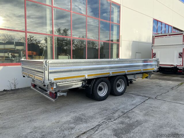 Tipper trailer Möslein TTD 11 Breite Reifen 5,70 lang Kipper Tieflader, Breite Reifen, 5,70 m lang-- Neufahrzeug --