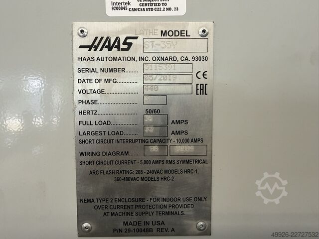 CNC-Drehmaschine HAAS ST-35Y