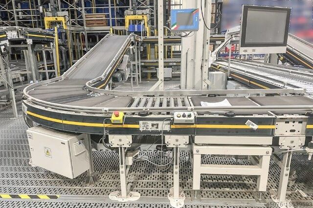 Fördertechnik Dematic 4000 Lfm Behälter Fördertechnik