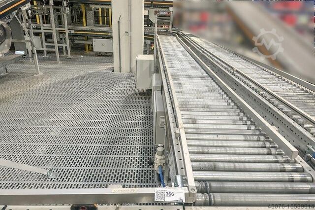 Container conveyor technology Dematic 4000 Lfm Behälter Fördertechnik