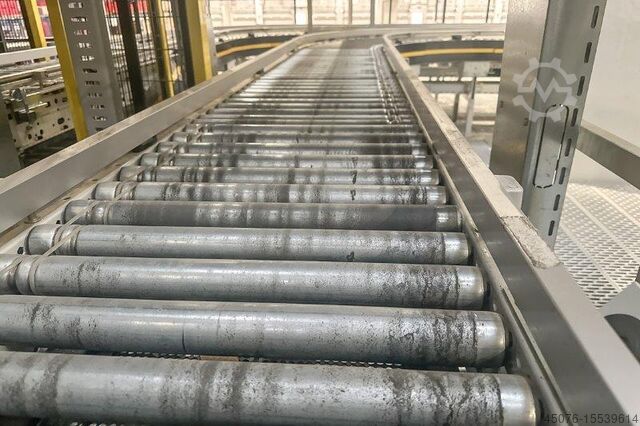 Container conveyor technology Dematic 4000 Lfm Behälter Fördertechnik