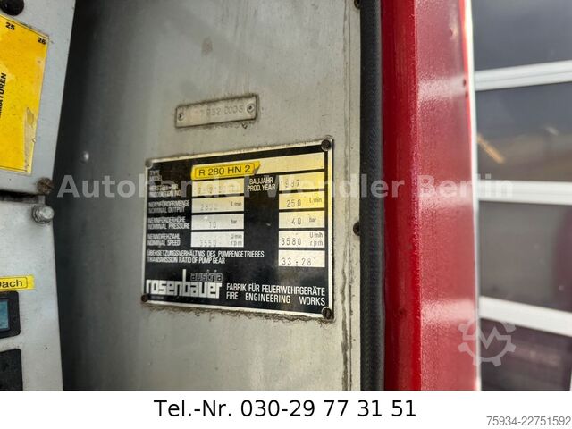 Other MERCEDES-BENZ MB 1222 AF LF 20 Tank 1800l + 200l Schaum