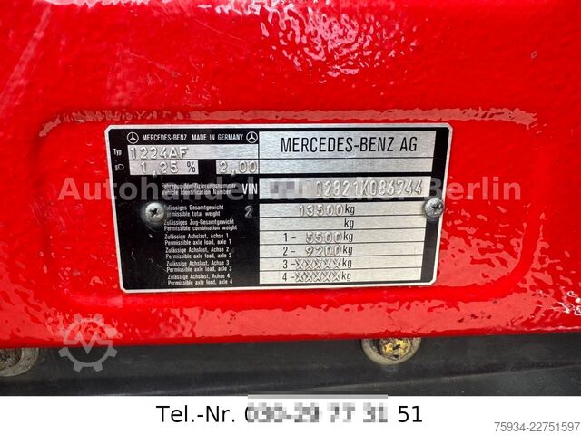 Other MERCEDES-BENZ 1224 AF SK LF 16 4x4 Tank 1600l