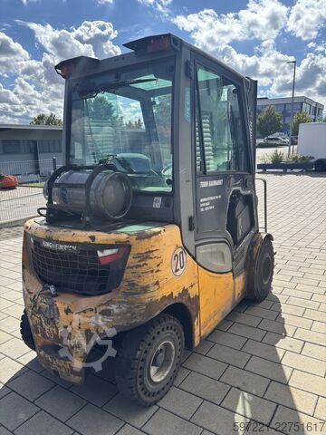 LPG Forklifts Jungheinrich TFG425s Triplex Motorölverbrauch zu hoch